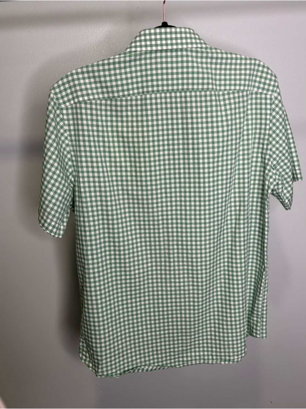 UNTUCKit Gingham Short Sleeve Button-Down Shirt - Picture 2 of 4